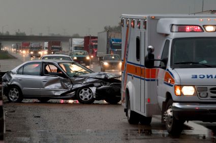 Auto Accident Scene